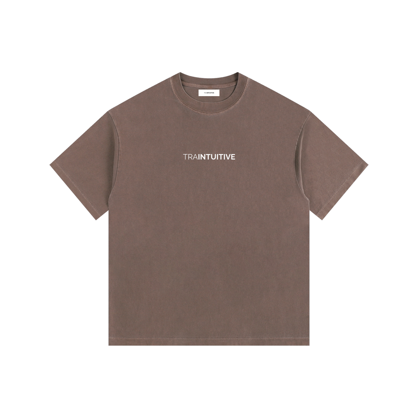 Traintuitive Vintage Washed Oversized Cotton T-Shirt