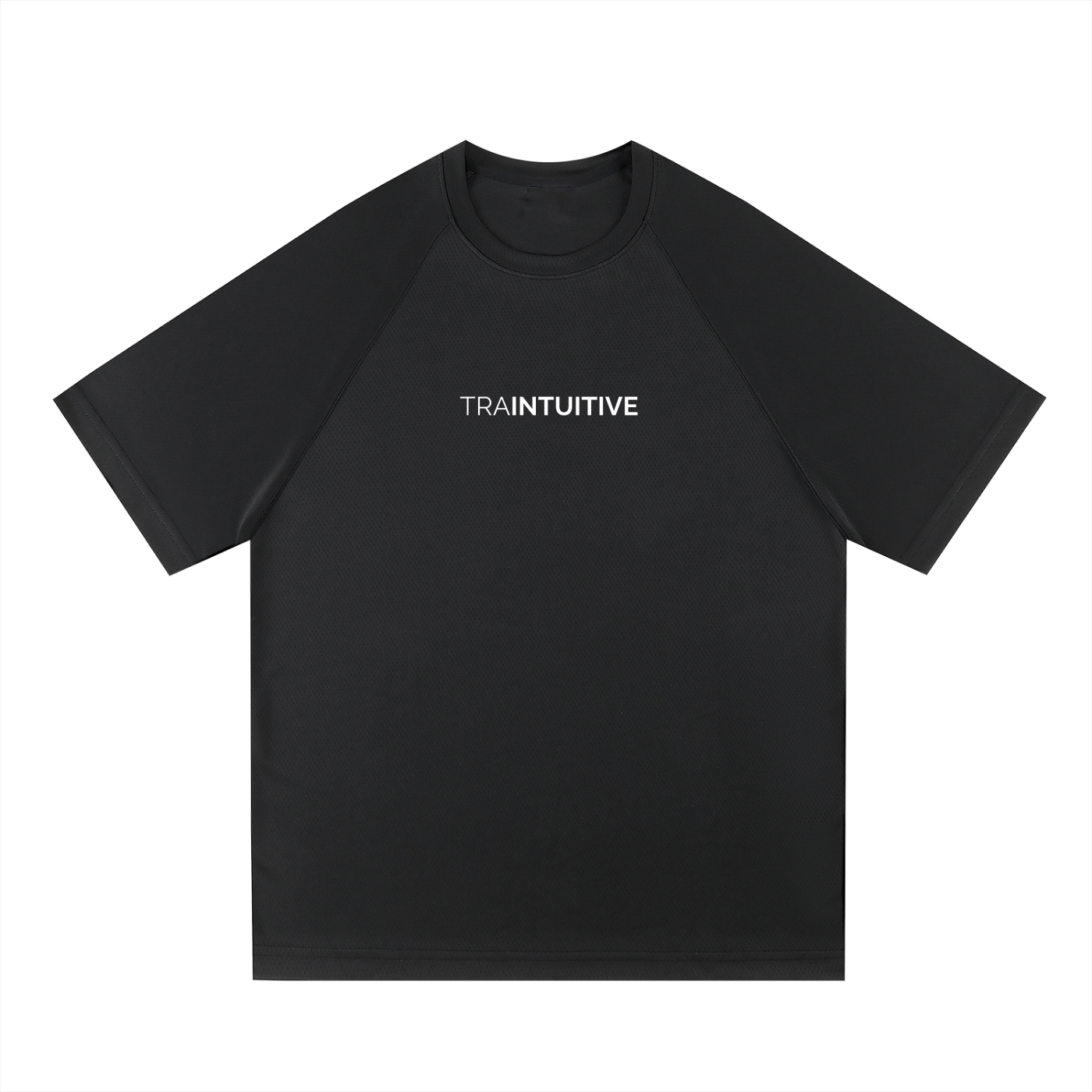 Black Traintuitive Mesh T-Shirt