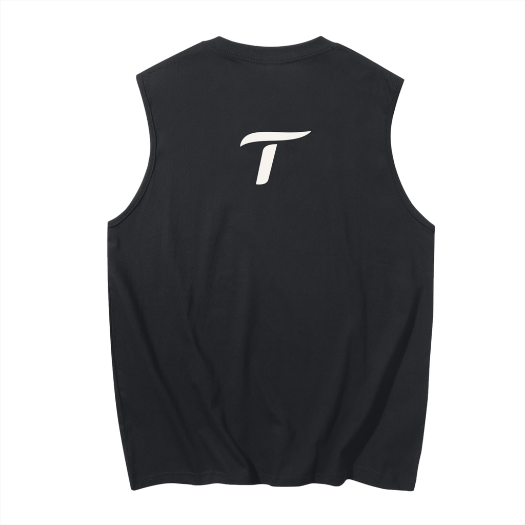 Traintuitive Men's Sleeveless Cotton Tank Top