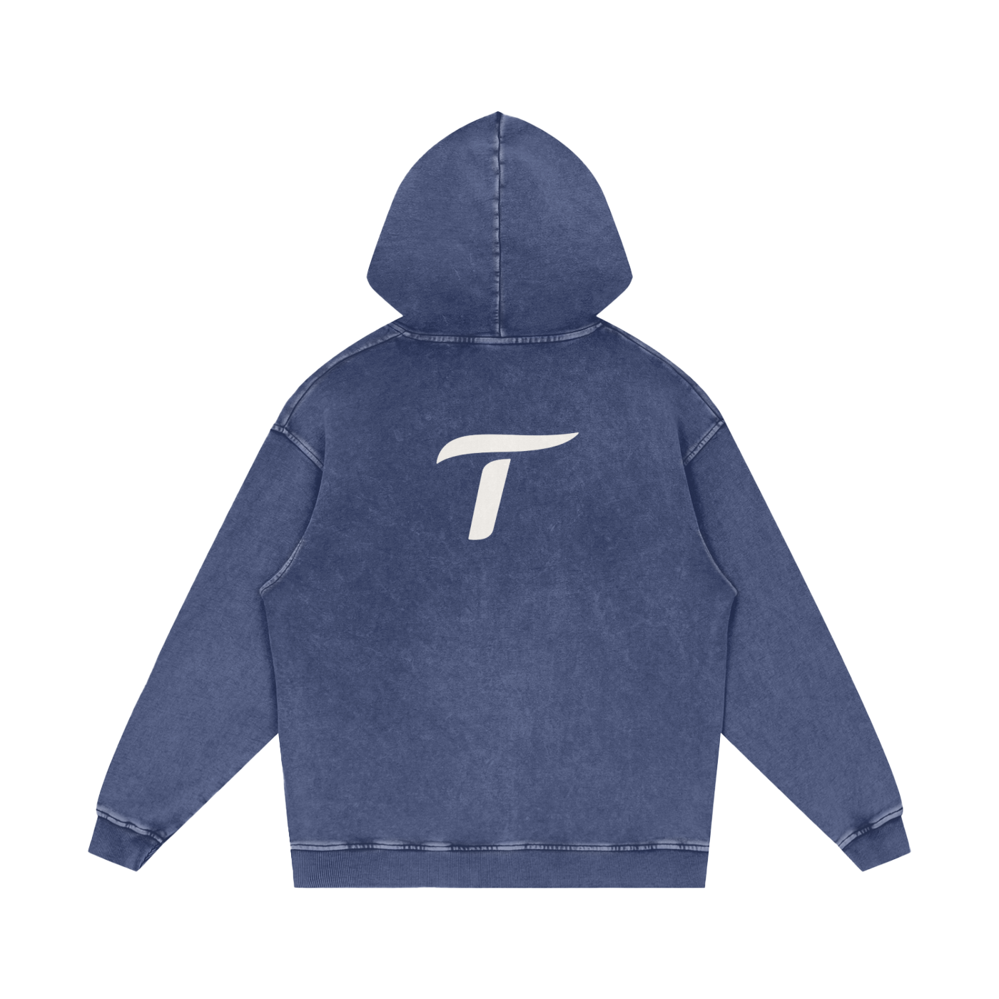 Traintuitive Washed Loose Cotton Hoodie