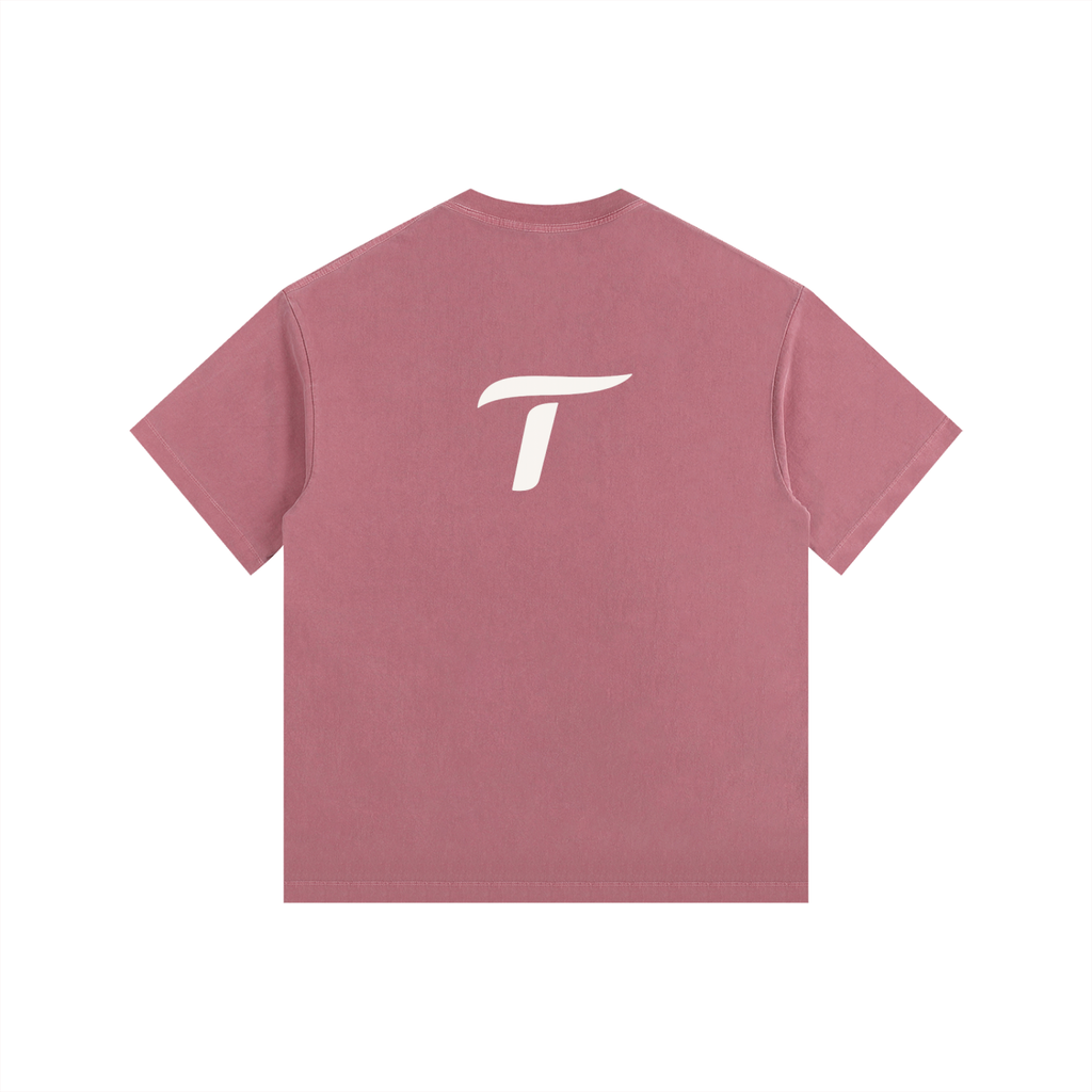 Traintuitive Washed Oversized Cotton T-Shirt