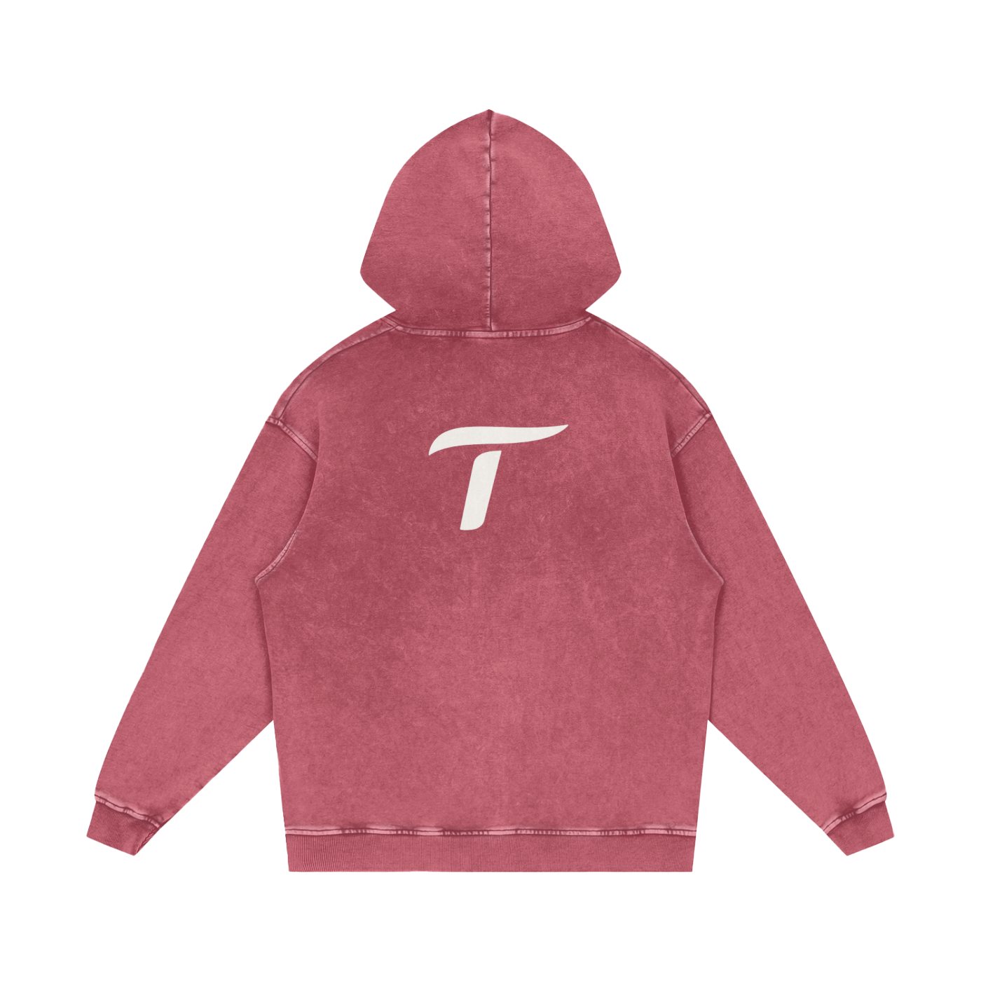 Traintuitive Washed Loose Cotton Hoodie
