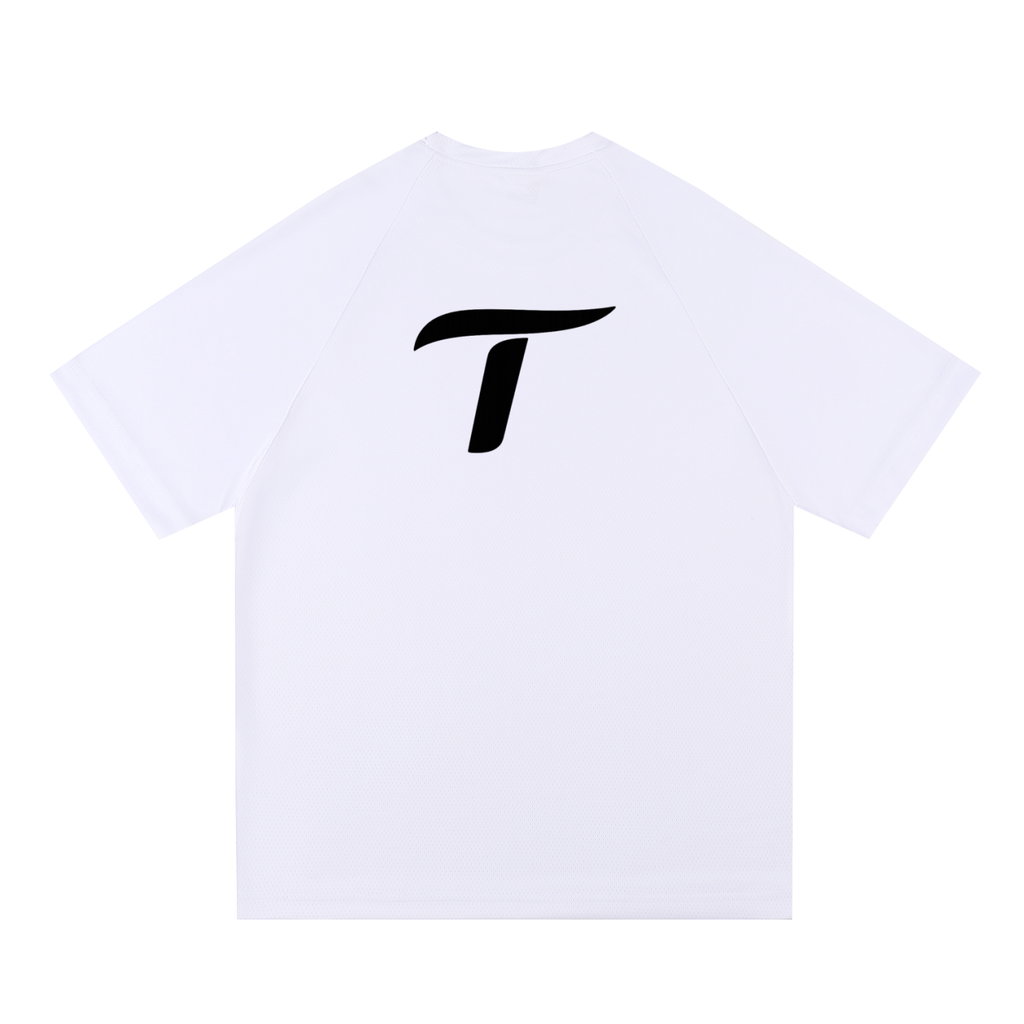 Traintuitive White Traintuitive Mesh T-Shirt