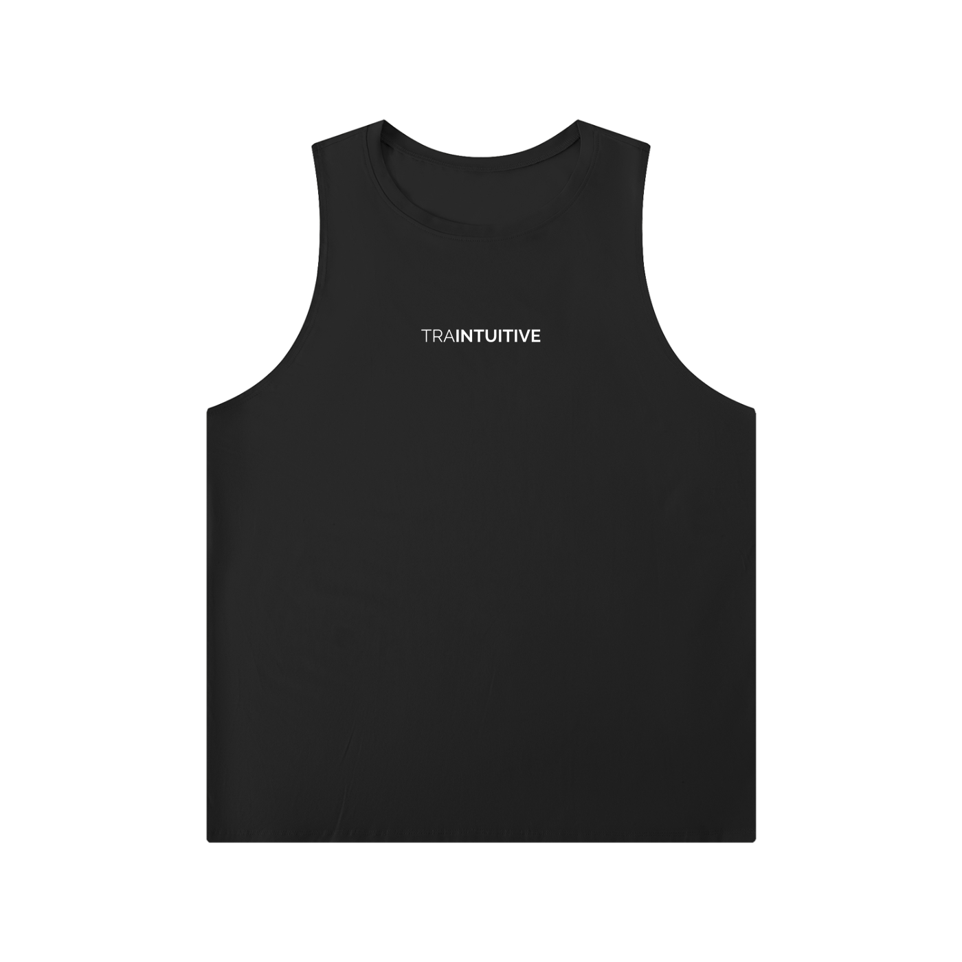 Traintuitive Men's Loose Crewneck Tank Top