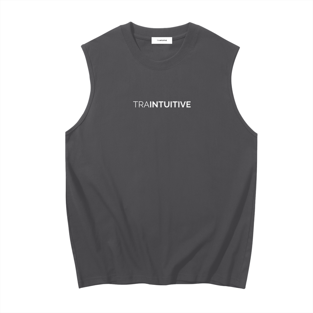 Traintuitive Men's Sleeveless Cotton Tank Top