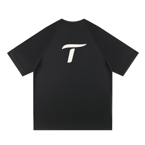 Black Traintuitive Mesh T-Shirt