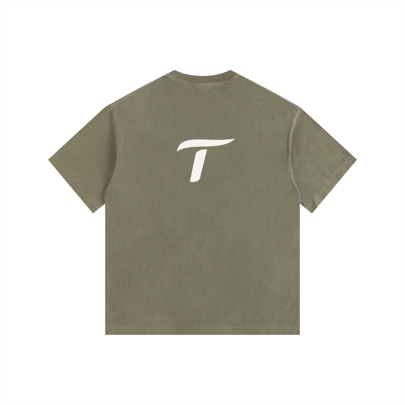 Traintuitive Vintage Washed Oversized Cotton T-Shirt