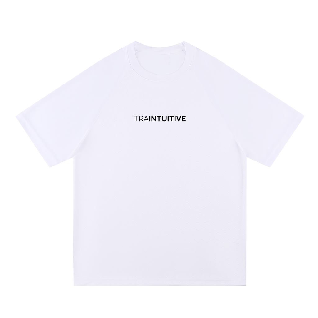 Traintuitive White Traintuitive Mesh T-Shirt
