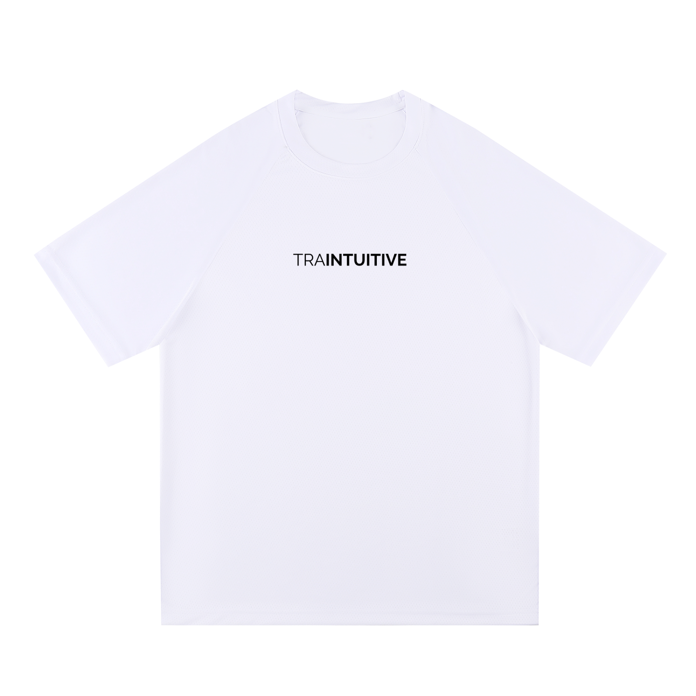 White Traintuitive Mesh T-Shirt