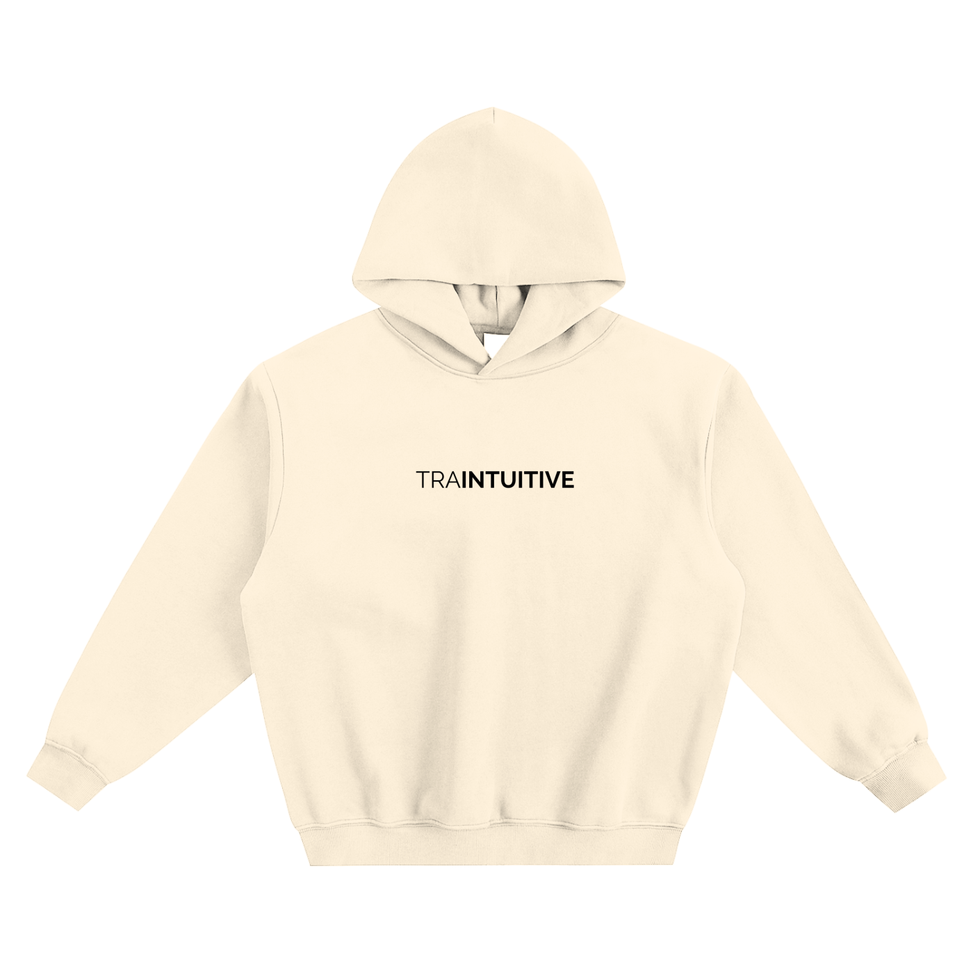 Traintuitive Fleeced Boxy Hoodie