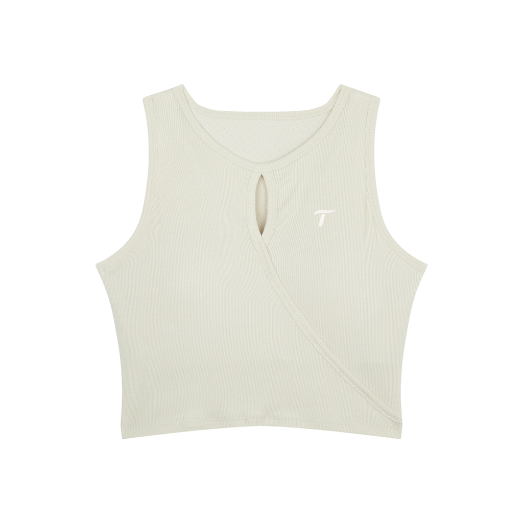 Traintuitive Women’s Hollow-Out Yoga Tank Top