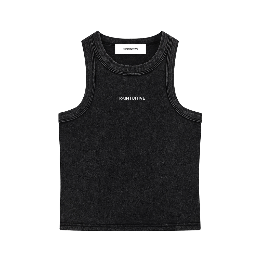 Traintuitive Women's Snow Washed Tank Top
